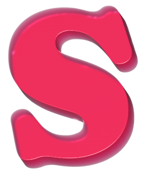 S Y2K Sweet Jelly Alphabet Letters png