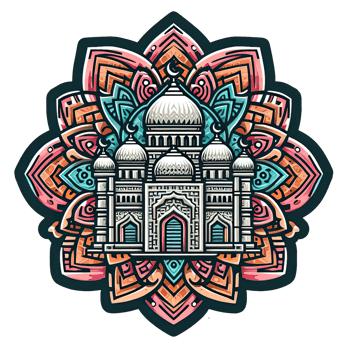 AI generated islamic symbol and logo representing the festive spirit of islamic event and celebration png