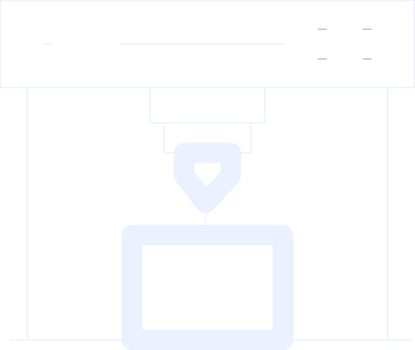 3d Printer Creative Icon Design vector