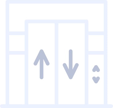 Elevator Creative Icon Design vector