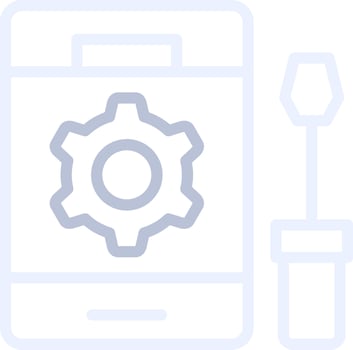Smartphone Creative Icon Design vector