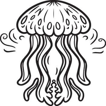 Ocean animals coloring pages. Sea life coloring pages. Ocean animal outline images. Ocean animals vector outline coloring pages