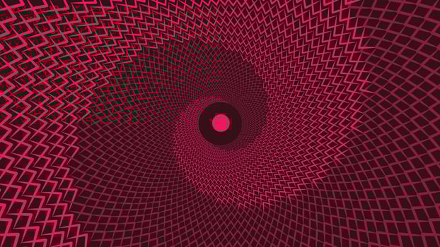 Abstract spiral vortex pink color minimalist background. vector