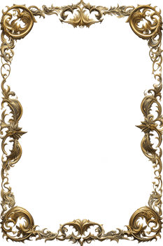 Dragon Border Frame PNG Transparent Background