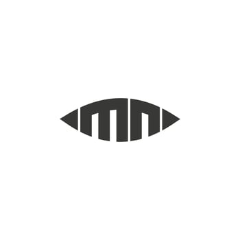 Alphabet letters Initials Monogram logo AM, MA, A and M vector