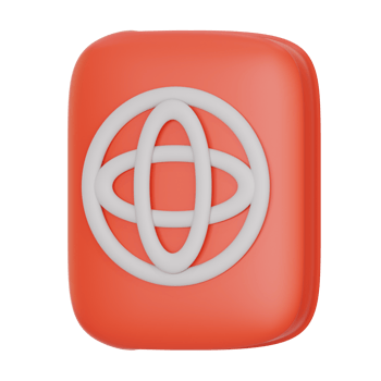 passport 3d icon illustration png