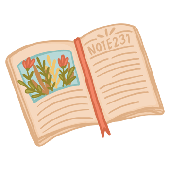 hand drawn doodle of books png