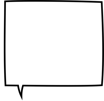 Black and white color speech bubble balloon, icon sticker memo keyword planner text box banner, flat png transparent element design