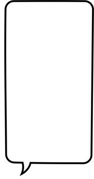 Black and white color speech bubble balloon, icon sticker memo keyword planner text box banner, flat png transparent element design