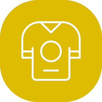 T-Shirt Creative Icon Design vector