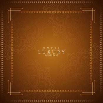 Elegant stylish floral frame classic beautiful background vector