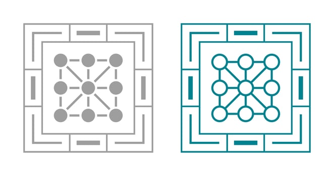 Association Rules Vector Icon