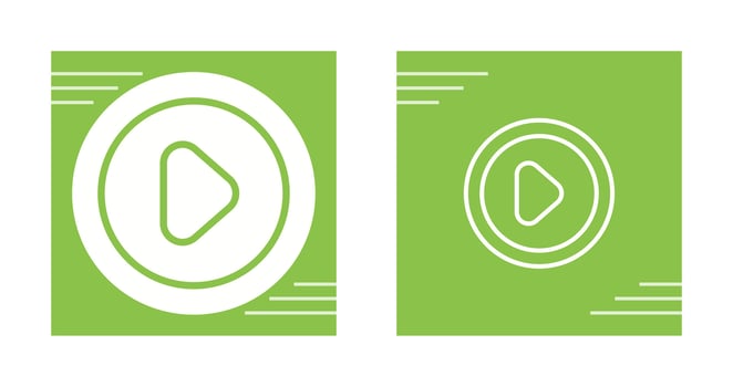 Play Vector Icon