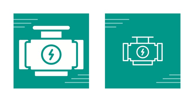 Car Engine Vector Icon
