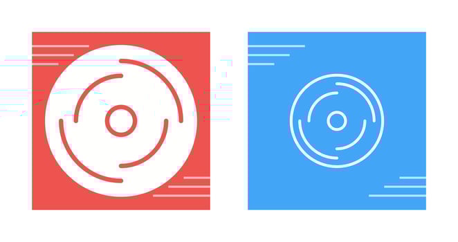Disk Vector Icon
