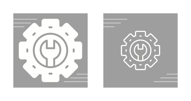Cog Vector Icon