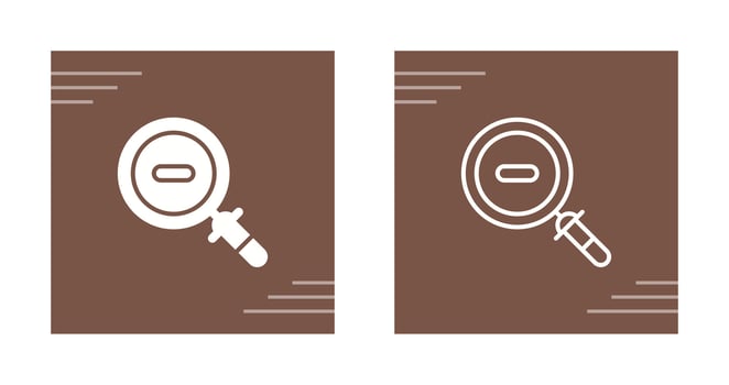 Zoom Out Vector Icon