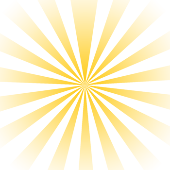 Transparent Sun ray background. Radial beam sunrise or sunset light retro design illustration. Light sunburst glowing background. Sunburst transparent png