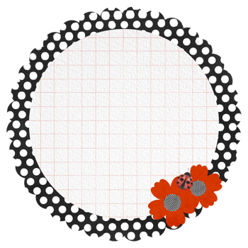 ladybug theme label, tags, notes, memo png