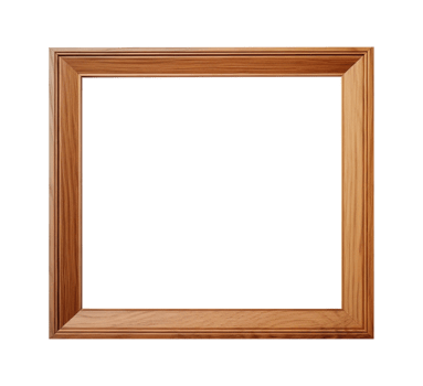 AI generated Photo frame object png file