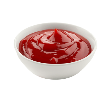 AI generated Ketchup sauce png file