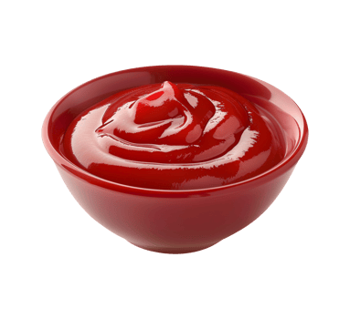 AI generated Ketchup sauce png file
