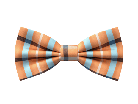 AI generated Isolated bow tie png file