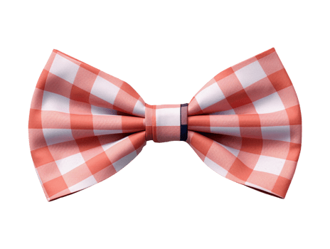 AI generated Isolated bow tie png file