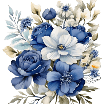 AI generated Floral flower design, Digital oilpainted floral pattern, Glitter flower design, Embossed flower pattern, Glossy flower painting, Decorative flower design png