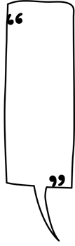 Black and white speech bubble balloon with quotation marks, icon sticker memo keyword planner text box banner, flat png transparent element design