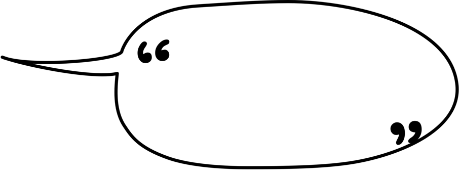 Black and white speech bubble balloon with quotation marks, icon sticker memo keyword planner text box banner, flat png transparent element design