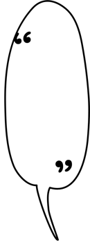 Black and white speech bubble balloon with quotation marks, icon sticker memo keyword planner text box banner, flat png transparent element design