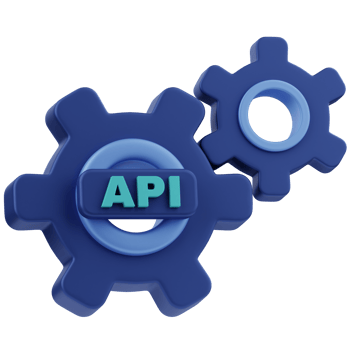 API Programing Language 3D Illustration png