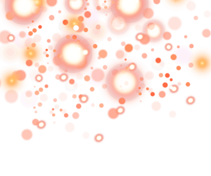 Golden transparent dust light. Bokeh light lights effect background. Christmas background of shining dust glowing light bokeh confetti and spark overlay texture for your design. png