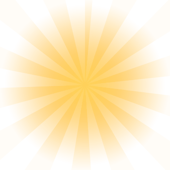 Transparent Sun ray background. Radial beam sunrise or sunset light retro design illustration. Light sunburst glowing background. png