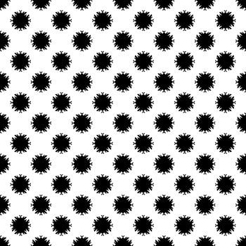 Black seamless abstract pattern. Overlay for background and backdrop. Ornamental design. PNG graphic illustration with transparent background.