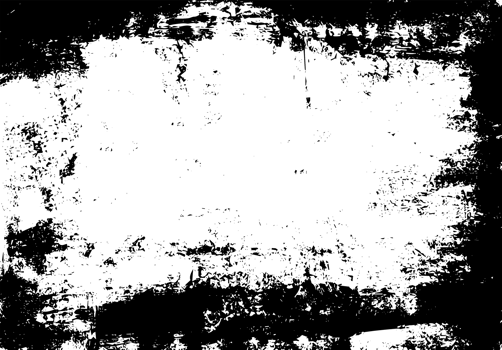 Grunge border texture background. Abstract frame overlay. PNG graphic illustration with transparent background.