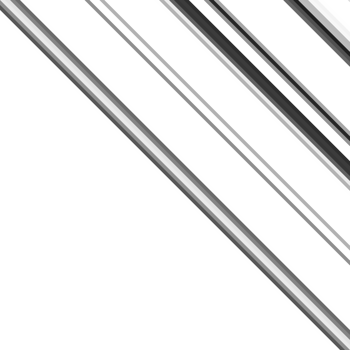Black and white striped abstract background overlay. Motion effect. PNG graphic illustration with transparent background.