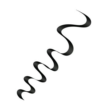 Black Ribbon Shape png
