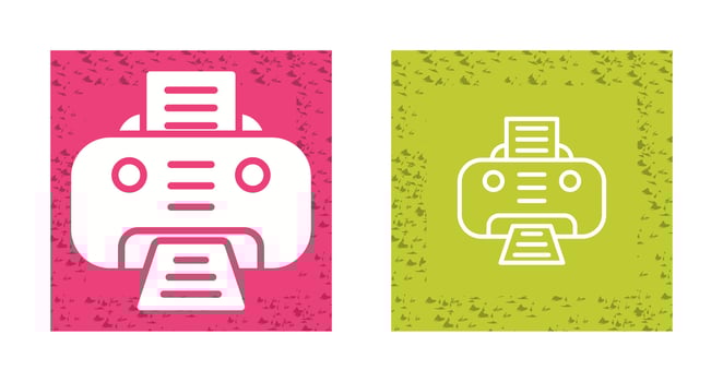 Printer Vector Icon