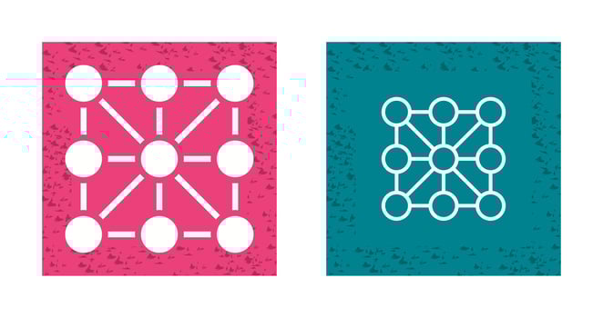 Association Rules Vector Icon