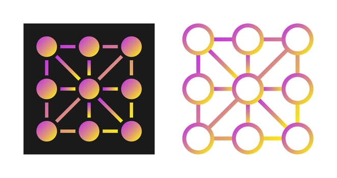 Association Rules Vector Icon