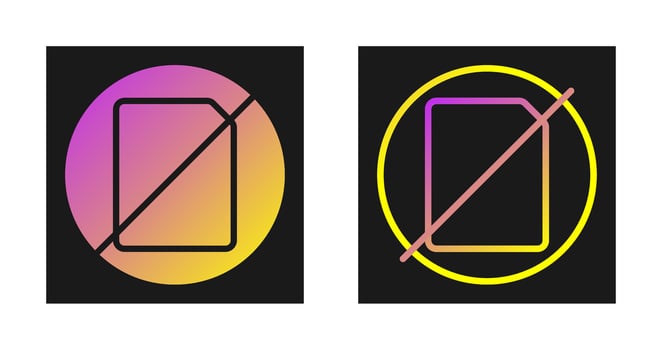 Paperless Vector Icon