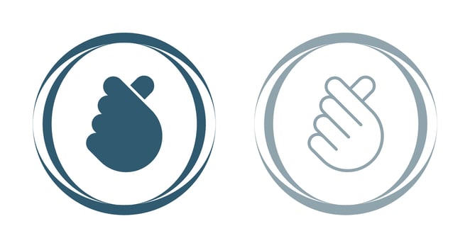 I Love You Vector Icon