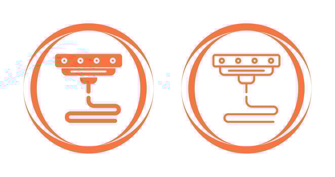 3D Printer Vector Icon
