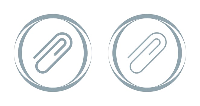 Paperclip Vector Icon