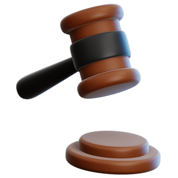 Auction 3D Illustration for web, app, infographic, etc png