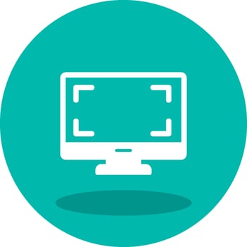 Monitor Vector Icon