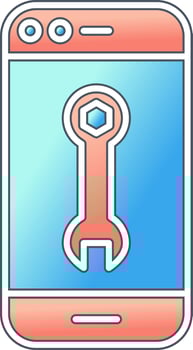 Smartphone Repair Vector Icon
