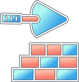 Brick Wall Vector Icon